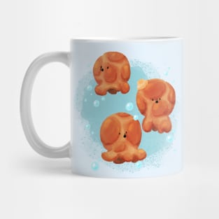 Caramel Popcorn Octopus Mug